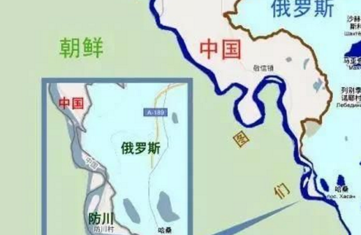 中国历史上唯一一块“飞地”，与三国交界