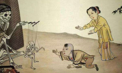 宋朝李嵩留下的一幅“鬼”画，《骷髅幻戏图》想要表达什么？