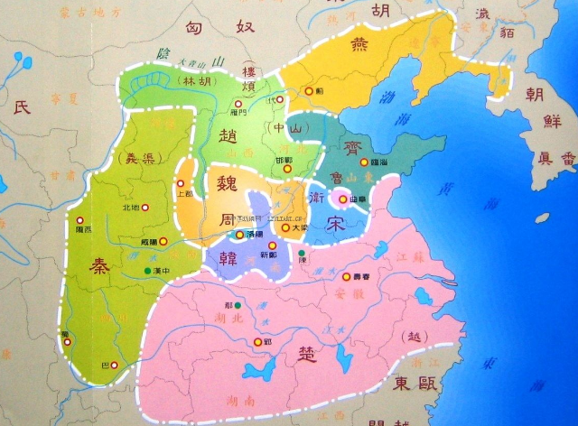 楚国地图