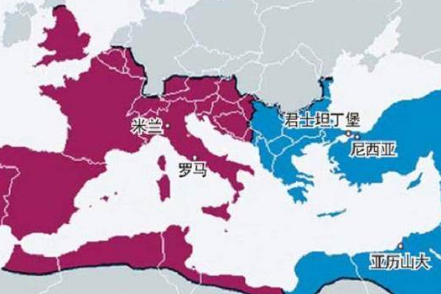 西罗马帝国是因为东罗马帝国而衰落的吗 帝国是如何慢慢地开始崩溃的