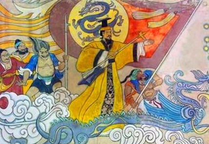 黄帝的坐骑是龙 那么他的对手真的是骑熊猫吗