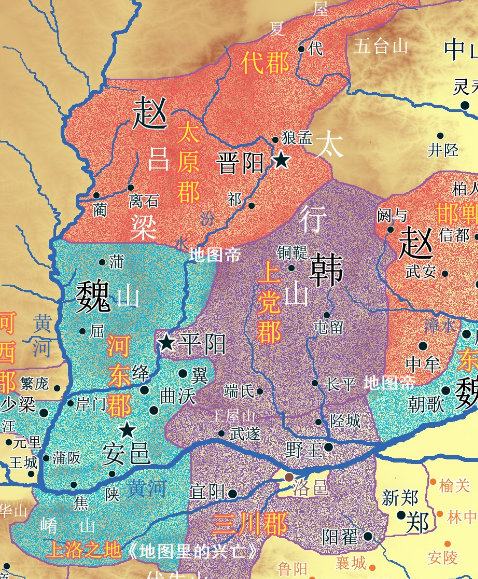 四战之地危险么?战国七雄的魏国有三块四战之地,看地图一目了然