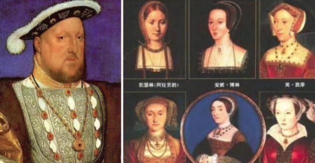 冷血帝王亨利八世，砍了2位美艳王后，剩下4位也下场凄惨