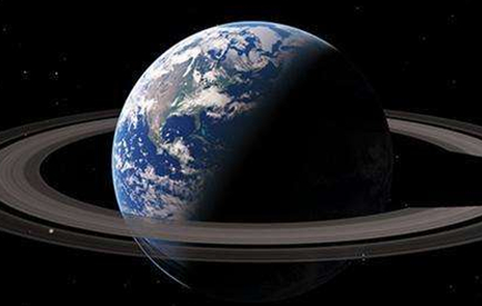 揭秘地球光环成因之谜，光环是各国形成的“太空垃圾”？
