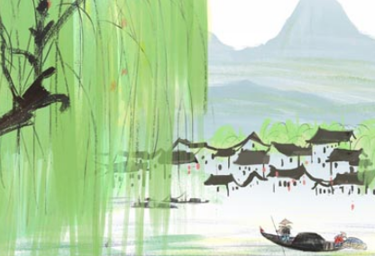 宋词之兰陵王·柳赏析，该词描绘了什么景象？