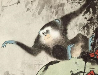 20世纪杰出的花鸟画家——张其翼的花鸟与猿猴