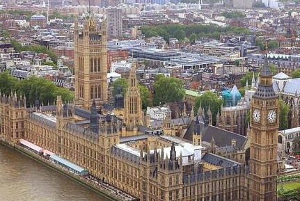 英国议会大厦的用途是什么？议会大厦属于哪一类建筑风格？