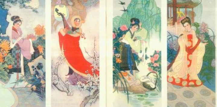 中国古代四大美女之貂蝉拜月的故事