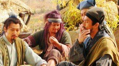 哪些人参与了智取生辰纲？《水浒传》中是如何描写的？