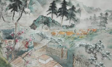 唐代诗词赏析之雨过山村，该诗词的作者是什么境遇？