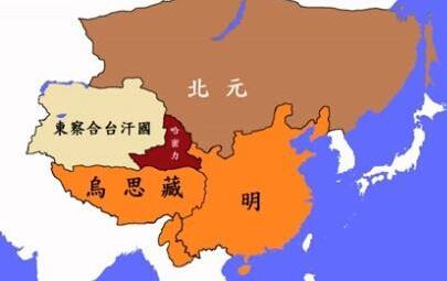 蒙古族在蒙古草原建立的政权：北元的发展史