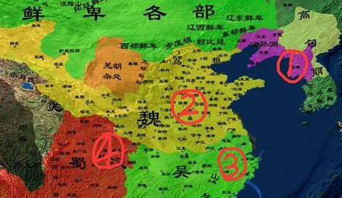 东汉末年，建国了的政权本有四个，为何后来变成了三国？