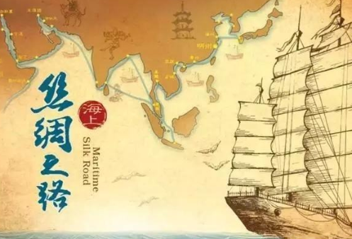 中国古代的海上丝绸之路是如何发展的？不同朝代都去过哪些不同的地方？