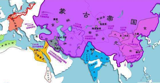 历史上庞大的蒙古帝国，存在了不到一百年的时间