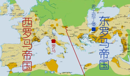 罗马帝国是如何走上分裂道路的？罗马帝国分裂为哪两个国家？