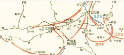 刘邦进入关中的路线是怎样的？刘邦为何能第一个进入关中？
