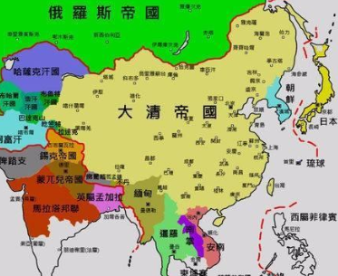 清朝的版图特殊在哪里？为什么清朝的地图是最特殊的？
