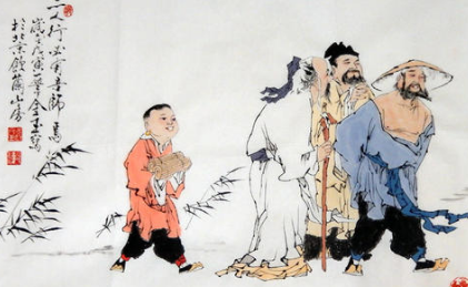 关于三人行，必有我师的出处是什么？它来自于哪一个历史典故？