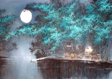 虞世南所作的《春夜》，写出诗人内心沉静如水般的悠闲