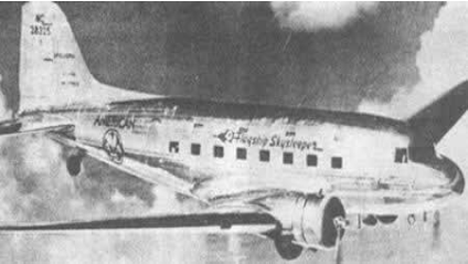 美国载客21人的DC-3型飞机试航
