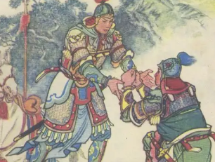 说岳全传第二十四回：释番将刘豫降金，献玉玺邦昌拜相