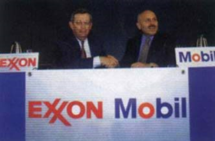 美国埃克森石油重金收购美孚公司