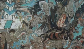 敦煌壁画《摩诃萨埵舍身饲虎》描述了一个什么样的故事？