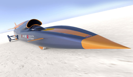 英国研制世界最快超音速汽车