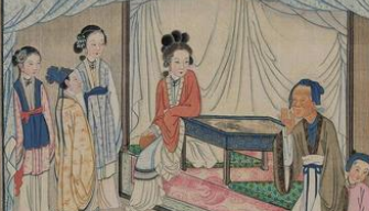 《红楼梦》在贾母八旬寿庆之时，粤海将军送了什么？