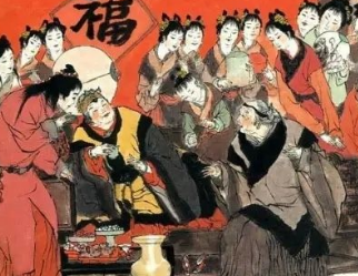 红楼梦第三十九回：村姥姥是信口开合，情哥哥偏寻根究底