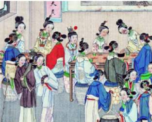 红楼梦宝玉生日晚宴上，麝月的花签是什么？