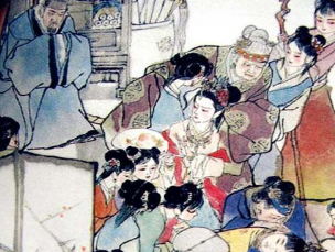 红楼梦中李纨出身书香门第，为何在公婆和妯娌等人面前放声大哭？