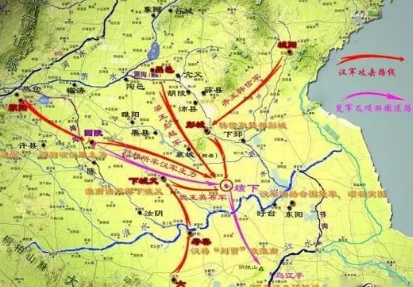 彭城之战中刘邦遭受了惨败，它是正在怎样的配景下爆发的？