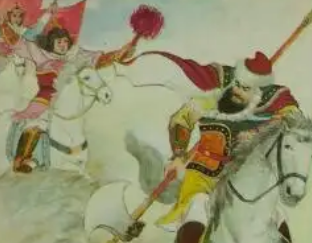 说岳全传第五十二回：严成方较锤结义，戚统制暗箭报仇