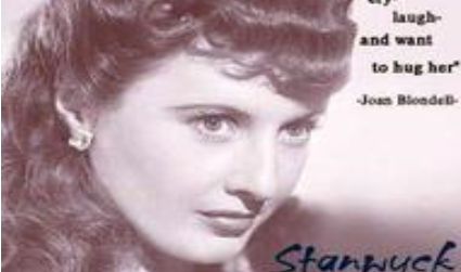 美国演员芭芭拉·斯坦威克逝世