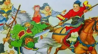 《北宋志传》第十三回：李汉琼智胜番将 杨令公大破辽兵