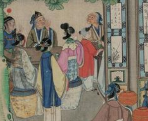 红楼梦中刘姥姥二进荣国府时，为何会认错黄杨木的杯子？