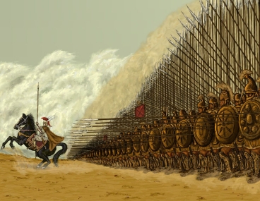 如果亚历山大大帝继续东征，战国七雄能够撑多久？