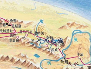 汉武帝的河西走廊：历史与地理的交织