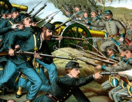 美国南北战争的战场：英勇与牺牲的象征