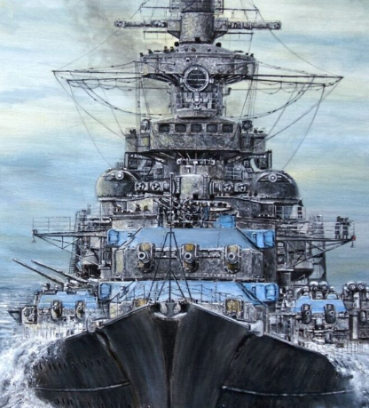 沙恩霍斯特号战列舰与光荣号航母的海战传奇