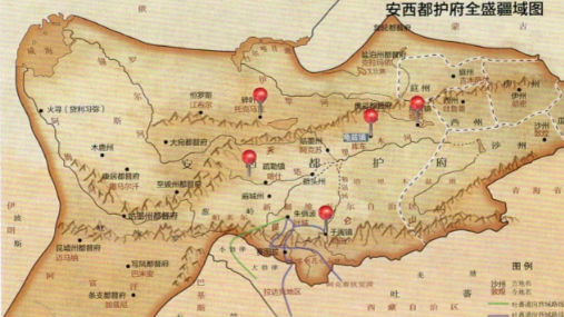 唐朝坚守安西四镇:战略棋局中的关键落子