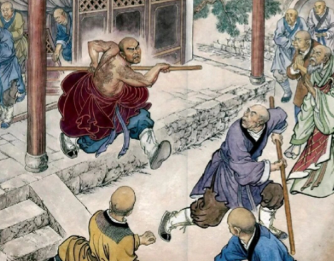 醉打金刚的花和尚:鲁智深五台山破戒始末