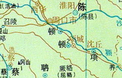 顿国：周朝时期在淮水中上游地区分封的姬姓诸侯国之一