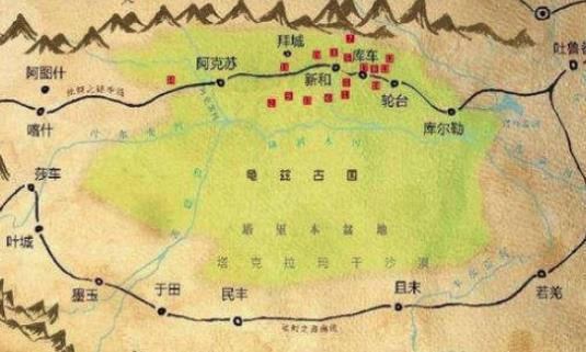 龟兹古国强盛的时候是什么样子？最后却又衰亡在历史战乱的洪流下