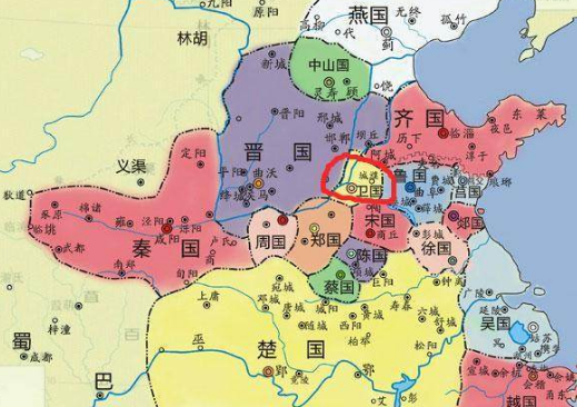 战国时期的卫国为什么没有存在感？最后被谁所灭