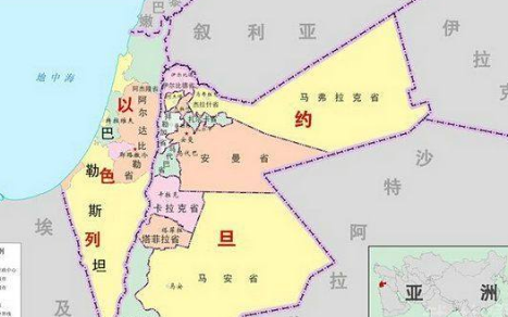 第一次中东战争地图图片