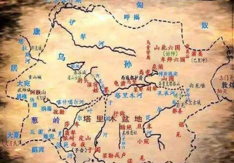 西域三十六国简介 这三十六个国家分别叫什么名字