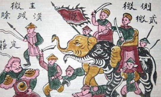 汉朝姐妹花：中国史册上的叛党，被越南奉为民族英雄