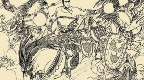 金兀术单挑岳飞，最后差点小命难保